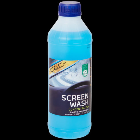 Lichid Parbriz C&C - Protecție Extrema la Îngheț (-60°C) și Parfum Proaspăt de Lămâie