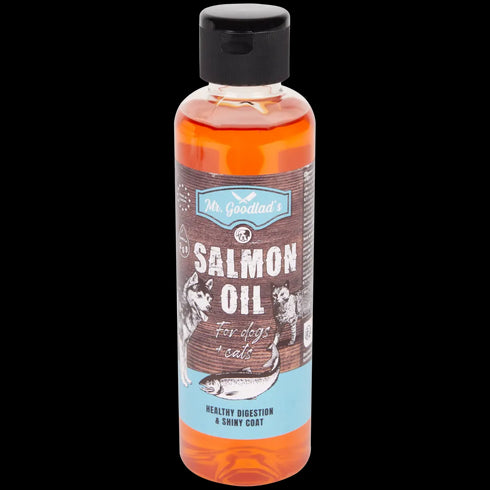 Ulei de Somon Premium Mr. Goodlad pentru Câini - Energie și Sănătate - 250 ml