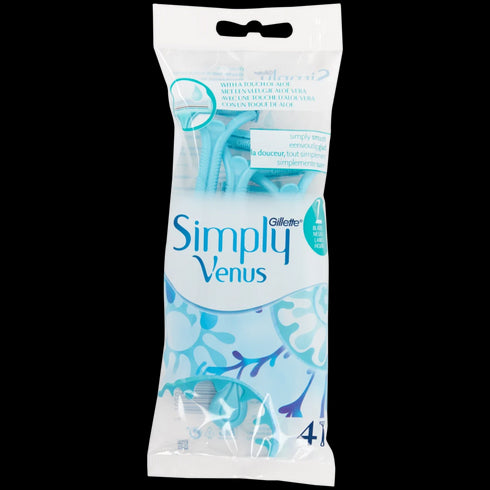 Aparate de Ras Gillette Venus - Set 4 Bucăți pentru O Pielee Fină și Catifelată