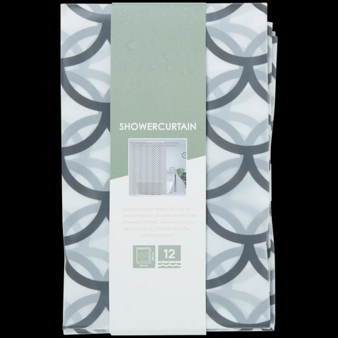 Perdea de Duș Elegantă și Impermeabilă - 180x200 cm, Design Modern