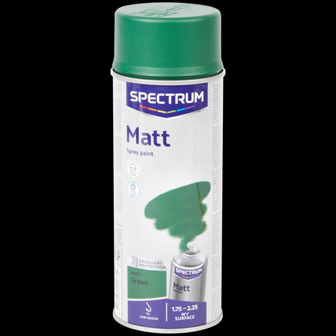 Vopsea Spray Verde Mat Spectrum - Acoperire Perfectă și Durabilitate