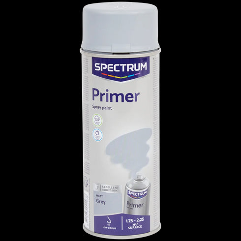 Grund Spray Acrilic Spectrum Gri Mat - Acoperire Excepțională 400ml