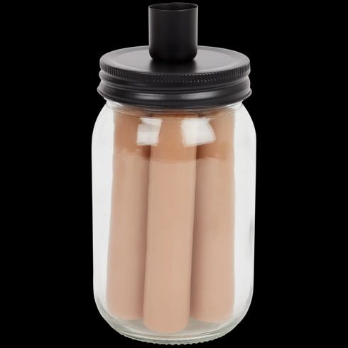 Lumânări de masă elegante în pahar - Creează o atmosferă caldă!