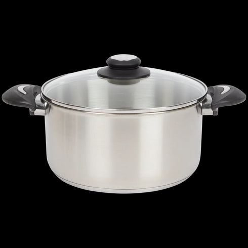 Oală Sola Premium cu Capac de Sticlă - Excelență în Bucătărie