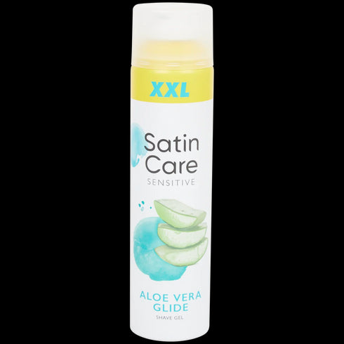 Gel de Ras Satin Care cu Aloe Vera - Piele Fină și Protejată