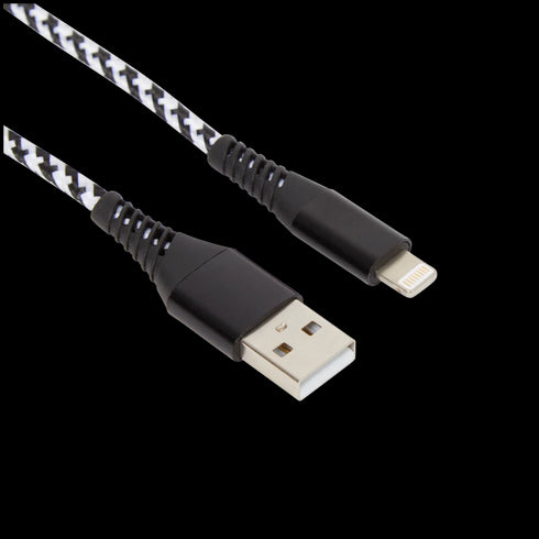 Cablu de Încărcare și Date Sologic Lightning 8 Pini - 3 Metri, Rezistență Sporită