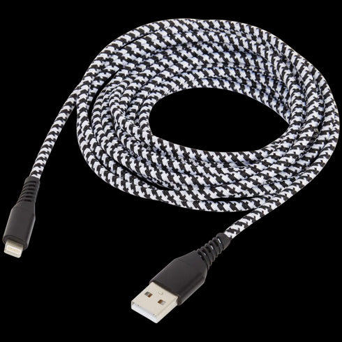 Cablu de Încărcare și Date Sologic Lightning 8 Pini - 3 Metri, Rezistență Sporită