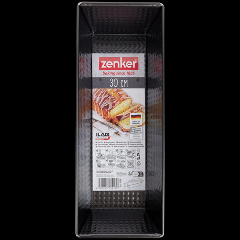 Formă de Copt Profesională Zenker - 30 cm, Antiaderentă, Rezistentă la 230°C - Gătește Perfect Fiecare Dată!