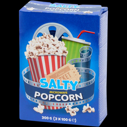 Popcorn Sărat pentru Cuptorul cu Microunde - Gustare Rapidă și Delicioasă