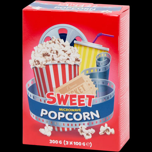 Popcorn Dulce Caramelizat pentru Microunde - Gustare Rapidă și Delicioasă