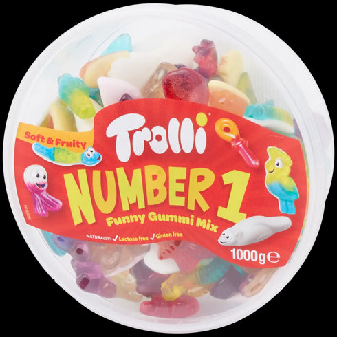 Jeleuri Trolli Number 1 - Delicii Frucoase și Cola, Perfecte pentru Împărțit!