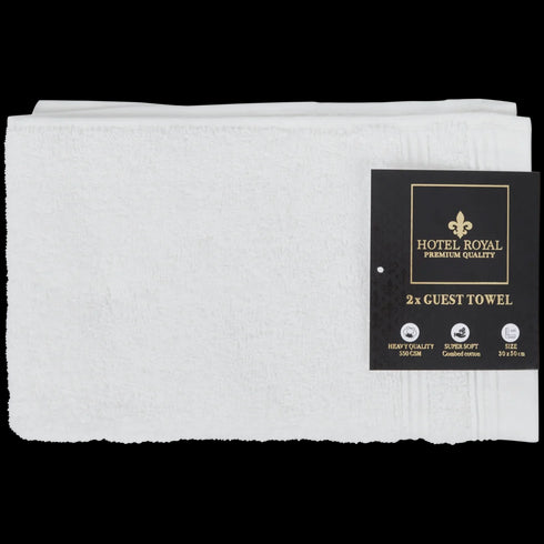 Prosoape de Oaspeți de Lux Hotel Royal - Bumbac 100% BCI, 550 GSM