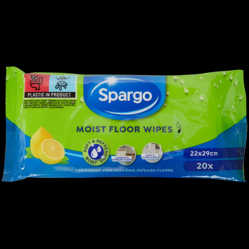 Lavete Umede Spargo - Curățenie Impecabilă cu Parfum de Lămâie (Set 20 buc)