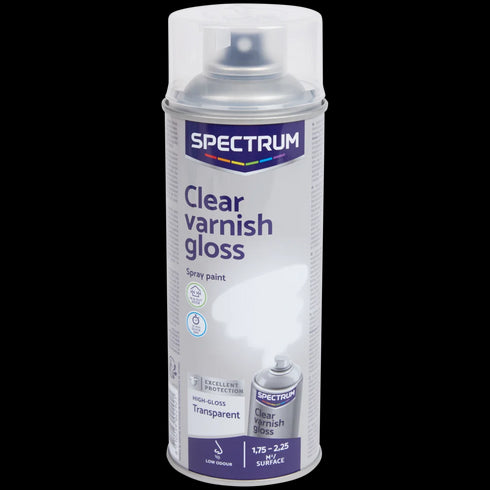 Lac Incolor Lucios Puternic Spectrum Transparent - Acoperire 50% Mai Mare