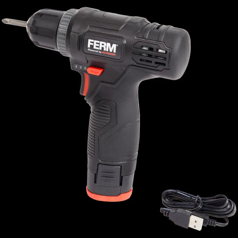 Bormașină Fără Fir FERM 12V - Putere și Precizie pentru Proiectele Tale!