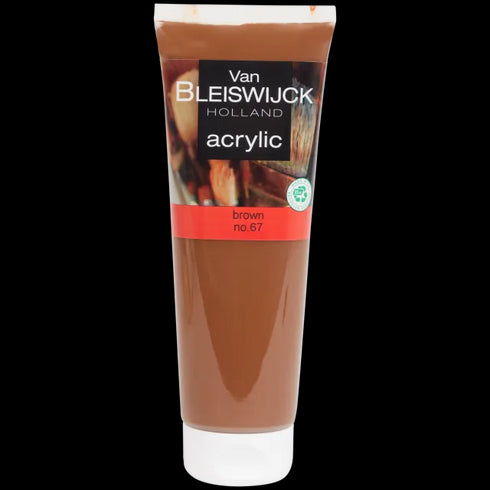 Vopsea Acrilică Premium Van Bleiswijck - Maro Intens | Rezistentă și Versatilă