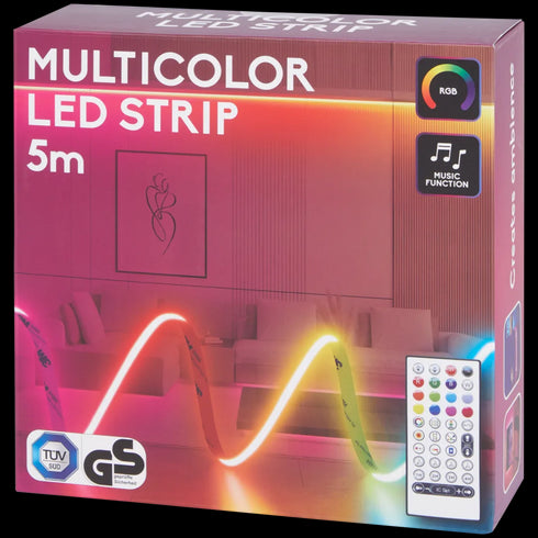 Bandă LED Muzicală Baltimore - Iluminare Dinamică pentru Petreceri