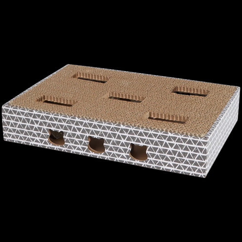 Carton Premium de Zgâriat pentru Pisici - Distracție și Îngrijire Completă