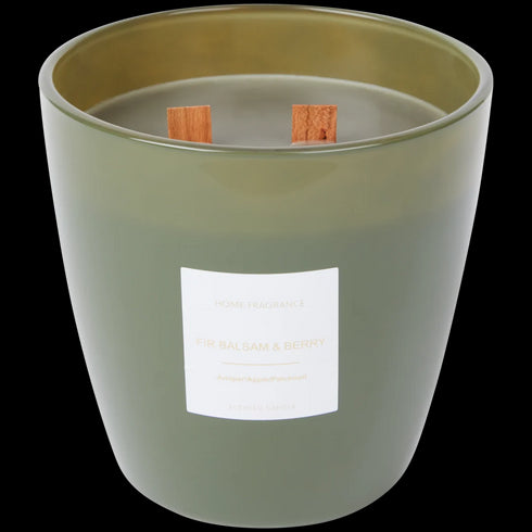 Lumânare Parfumată Premium - Sunet Relaxant de Lemn Trosnitor - 42h Ardere