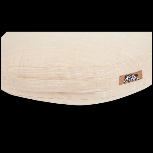 Pernuță Pufoasă Rotundă Premium pentru Animale de Companie - Confort Absolut