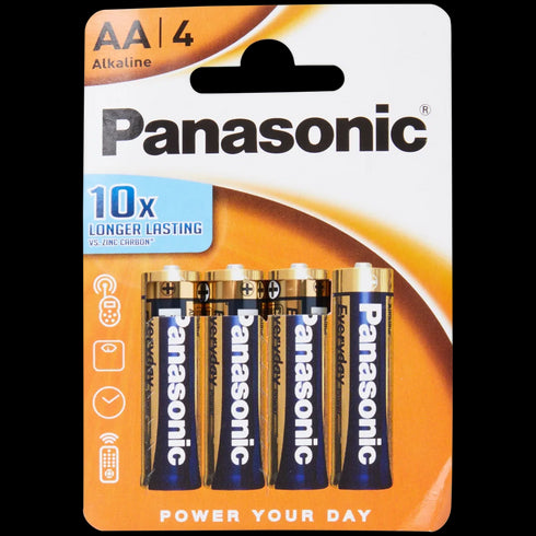 Baterii Alcaline Panasonic AA - Energie de Lungă Durată pentru Toate Dispozitivele Tale