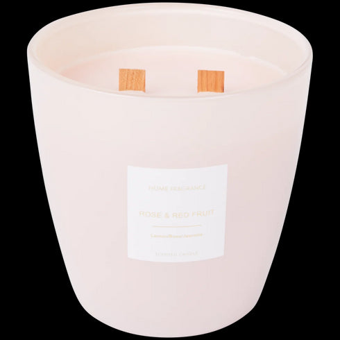 Lumânare Parfumată Premium - Sunet Relaxant de Lemn Trosnitor - 42h Ardere