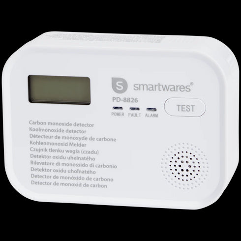 Detector Inteligent de Monoxid de Carbon Smartwares - Siguranța Familiei Tale