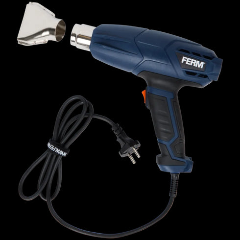 Pistol cu Aer Cald Profesional FERM - Putere și Precizie pentru Lucrări Diverse