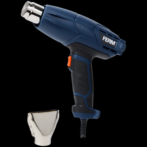 Pistol cu Aer Cald Profesional FERM - Putere și Precizie pentru Lucrări Diverse