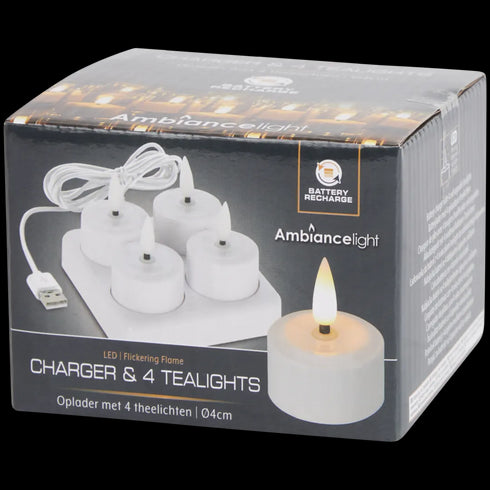 Lumânări LED Reîncărcabile - Lumină Caldă, Siguranță și Eleganță pentru Casa Ta