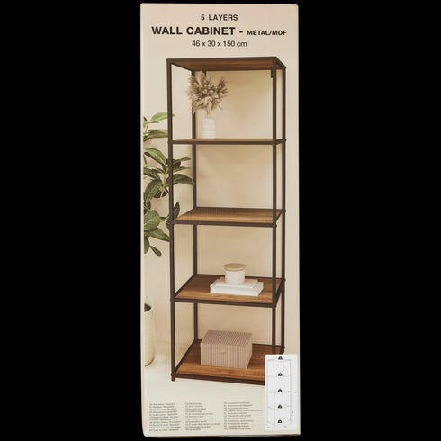 Dulap Metalic de Perete - Eleganță Industrială și Funcționalitate Maximă