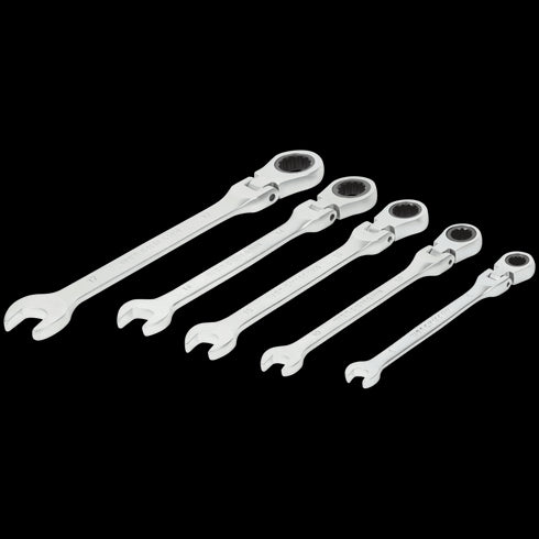 Set Profesional de Chei cu Clichet și Cap Flexibil Werckmann - 5 Piese Esențiale