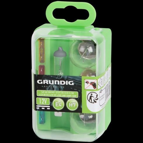 Set 8 becuri auto H7 Grundig - Iluminare Premium pentru Vehiculul Tău