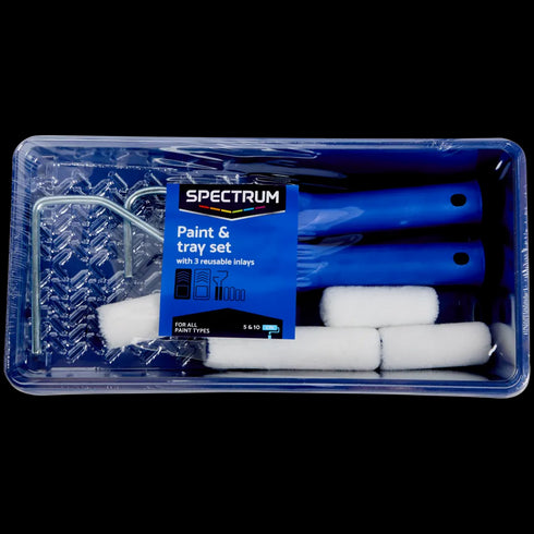 Set Profesional de Vopsit Spectrum - Rolă și Tavă pentru Rezultate Impecabile