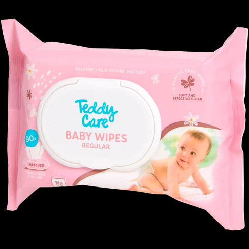Șervețele Umede Teddy Care - Curățenie Delicate și Prietenoase cu Pielea Bebelușului Tău