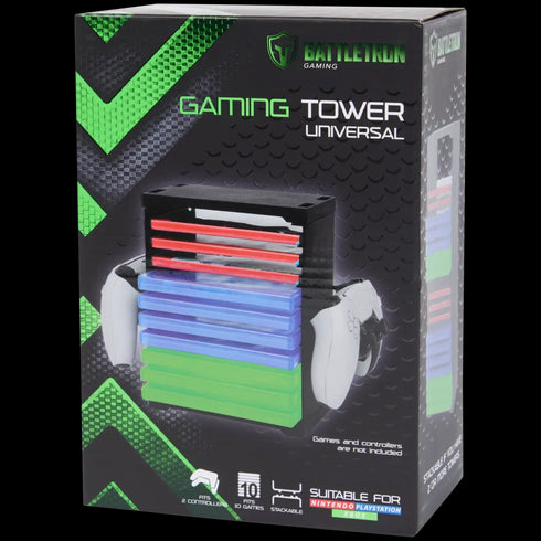Etajeră de Gaming Battletron - Organizare Perfectă pentru Colecția Ta de Jocuri!