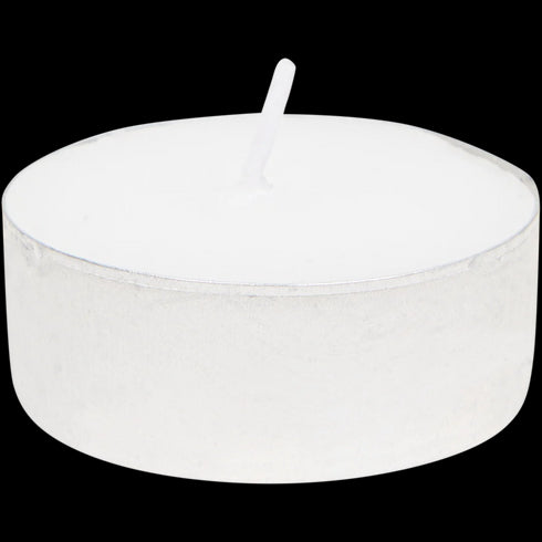 Lumânări Tip Pastilă Candra Albe - Set Economic pentru Atmosferă Plăcută