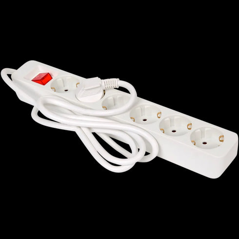 Multipriză Premium Pro-Max cu 6 Schuko, Cablu 1.5m, 3680W - Soluția Ideală pentru Acasă și Birou