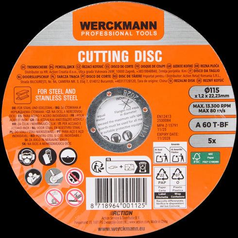 Discuri de Debitarea Performante Werckmann - Optime pentru Metal si Inox