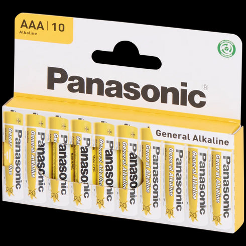 Baterii AAA Panasonic - Pachet 10 buc - Energie de Durată pentru Dispozitivele Tale