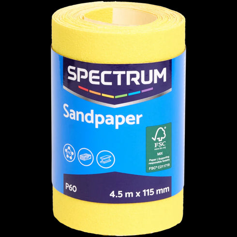 Șmirghel Abraziv Spectrum - Granulații Diverse pentru Finisare Perfectă