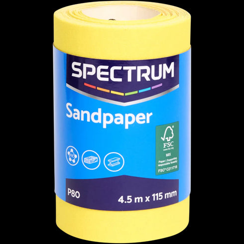 Șmirghel Abraziv Spectrum - Granulații Diverse pentru Finisare Perfectă