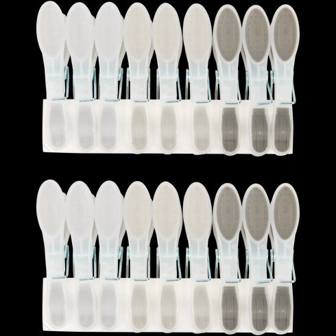 Set 50 Cârlige de Rufe din Plastic Rezistente - Culori Diverse - Calitate Premium