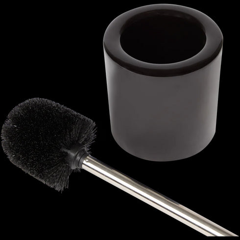 Perie de Toaletă Elegantă - Design Modern, Suport Ceramic (40 cm)