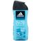 Gel de Duș Adidas Ice Dive 3 în 1 - Revitalizare Maximă pentru Corp, Față și Păr