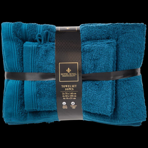 Set de Prosoape de Lux Hotel Royal - Calitate Premium, Bumbac 100%