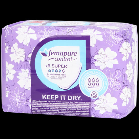 Absorbante Incontinență Femapure Super - Confort și Protecție Maximă pentru Femei
