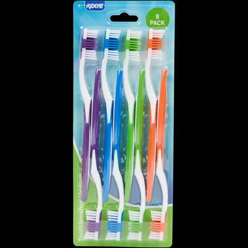 Periuțe de Dinți - Pachet Economic 8 Bucăți | Action Retail Romania