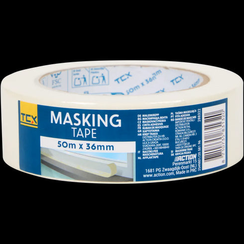 Bandă Adezivă TCX - Soluția Ideală pentru Proiectele Tale de Vopsit | Action