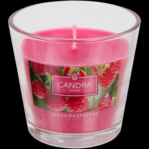 Lumânare Parfumată Premium în Sticlă Decorativă Candra - Aromă Unică pentru Casa Ta